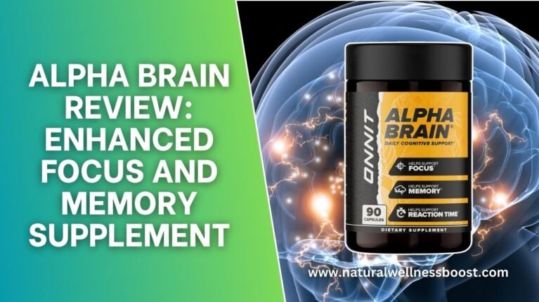 Alpha Brain Review
