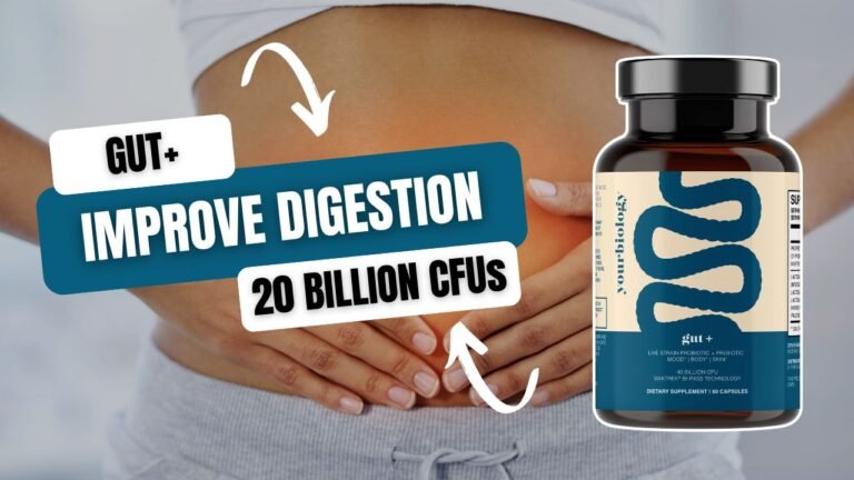 yourGut+ Probiotics and Prebiotics Supplement